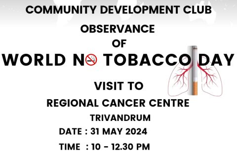 WORLD NO TOBACCO DAY