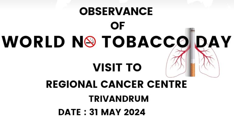 WORLD NO TOBACCO DAY