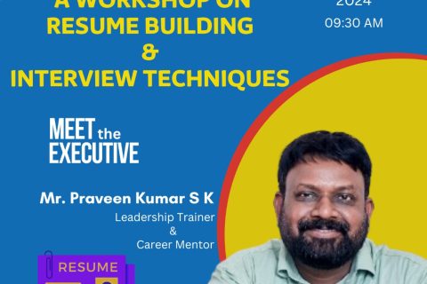 WORKSHOP ON RESUME BUILDING AND INTERVIEW TECHNIQUES