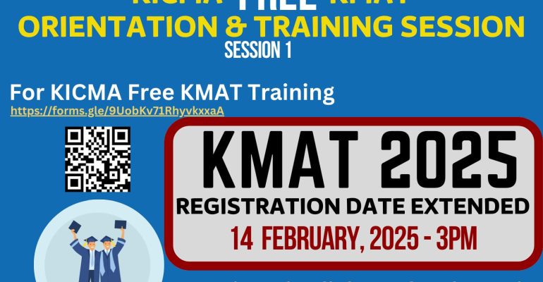 KICMA - FREE KMAT TRAINING 2025